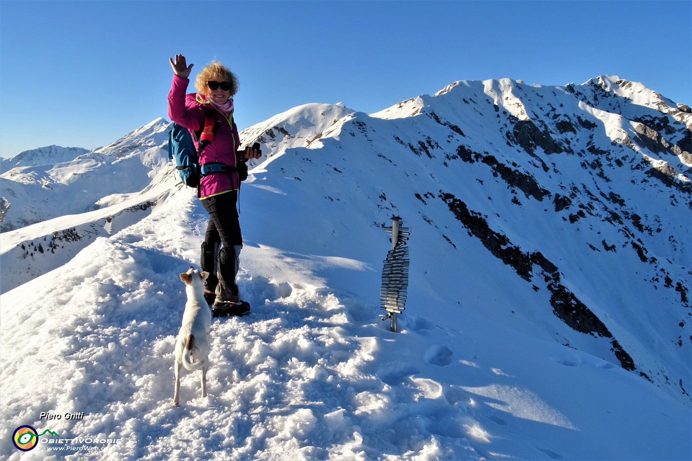 68  La mia prima in Cima Vaccaro (1958 m) e  con neve  !.JPG